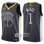 Camiseta Warriors Javale Mcgee The Town Statement 2017-18 Neg
