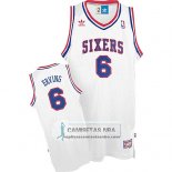 Camiseta philadelphia 76ers Julius Erving Retro Blanco