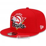 Gorra Atlanta Hawks Tip Off 9FIFTY Snapback Rojo