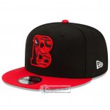 Gorra Chicago Bulls Rojo Negro