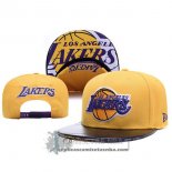 Gorra Lakers Leather Naranja