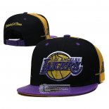 Gorra Los Angeles Lakers Mitchell & Ness Negro Violeta Amarillo