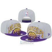 Gorra Los Angeles Lakers Tip-Off 9FIFTY Gris Violeta