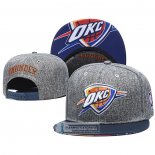 Gorra Oklahoma City Thunder Gris Azul