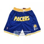 Pantalone Indiana Pacers Just Don 2019 Azul