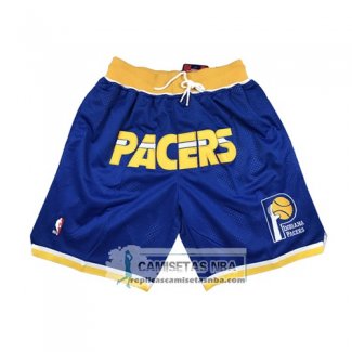 Pantalone Indiana Pacers Just Don 2019 Azul