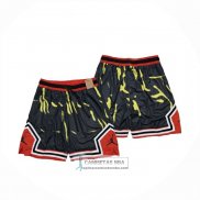 Pantalone Jordan Just Don Negro Amarillo