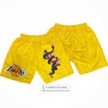 Pantalone Los Angeles Lakers Kobe Bryant Mamba Amarillo