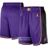 Pantalone Los Angeles Lakers Statement 2022-23 Violeta