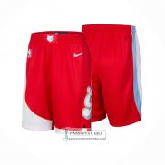 Pantalone Memphis Grizzlies Ciudad 2024-25 Rojo