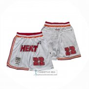 Pantalone Miami Heat Ciudad Just Don 2019-20 Blanco