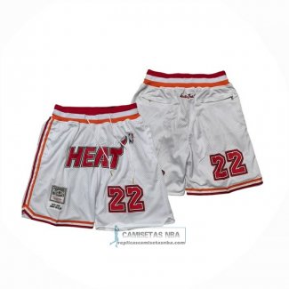 Pantalone Miami Heat Ciudad Just Don 2019-20 Blanco