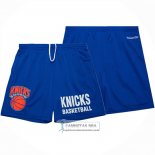 Pantalone New York Knicks Mitchell & Ness Hardwood Classics Azul
