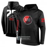 Sudaderas con Capucha Detroit Pistons Derrick Rose Negro