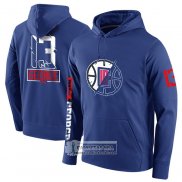 Sudaderas con Capucha Los Angeles Clippers Paul George Azul