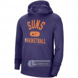 Sudaderas con Capucha Phoenix Suns Performance Practice 2021-22 Violeta