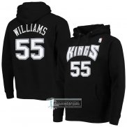 Sudaderas con Capucha Sacramento Kings Jason Williams Negro