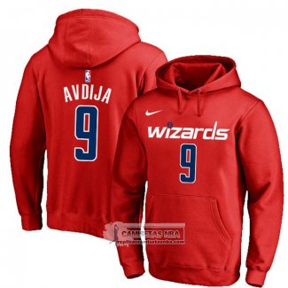 Sudaderas con Capucha Washington Wizards Deni Avdija Rojo