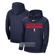 Sudaderas con Capucha Washington Wizards Practice Performance 2022-23 Negro