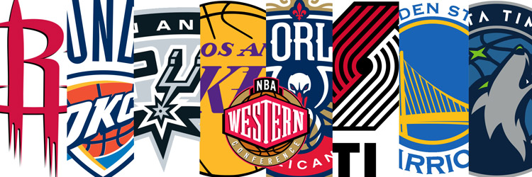 Camisetas NBA Western replicas