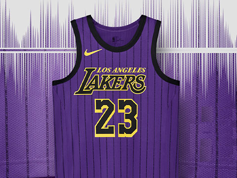 Camisetas NBA Los Angeles Lakers replicas